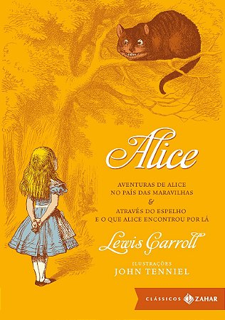 Alice: Edição bolso de luxo - Com ilustrações originais de John Tenniel e Tradução vencedora Prêmio Jabuti: Aventuras de Alice no País das Maravilhas & Através do Espelho e o que Alice encontrou por lá