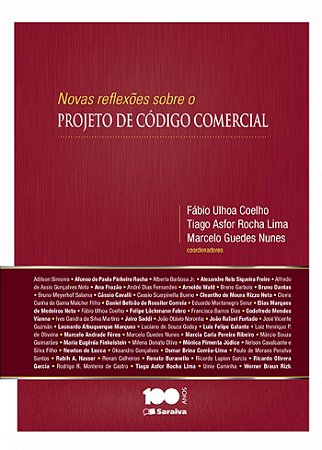 Novas reflexões sobre o projeto de código comercial - 1ª edição de 2015