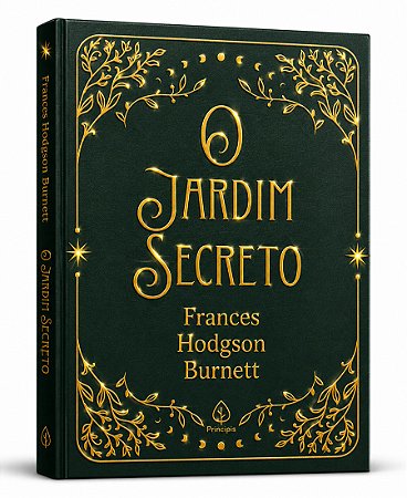 O jardim secreto - Edição Especial de Luxo Almofadada com Bordas Douradas e Fitilho