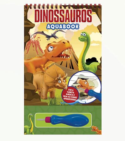 Aquabook Diversão com Dinossauros