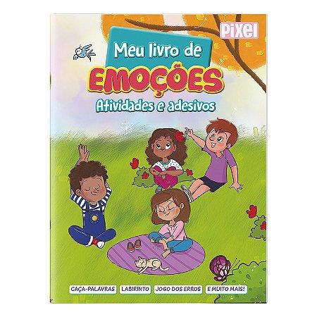 Meu livro de emoções: Atividades e adesivos