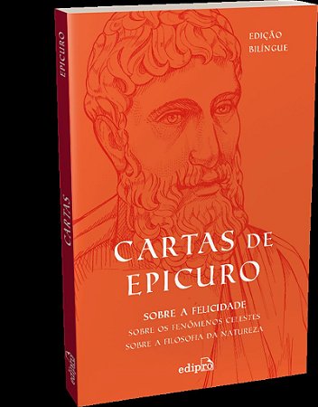 Cartas de Epicuro: Edição Bilíngue com Postal + Marcador