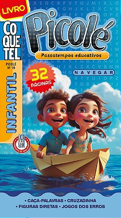 Livro Coquetel Picolé 19: Passatempos educativos