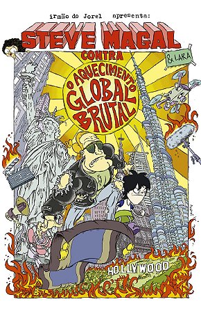 Steve Magal contra o aquecimento global brutal – Lara e Steve Magal, a melhor amiga e o maior ídolo do Irmão do Jorel, em uma aventura inédita