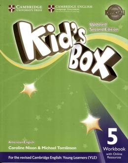 Kids Box American English 5 Workbook With Online Resources - Updated 2nd Ed