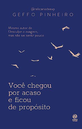 Você chegou por acaso e ficou de propósito
