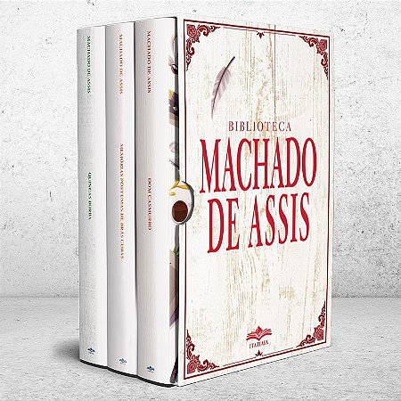 Biblioteca Machado de Assis Volume 01 - Box com 3 Livros
