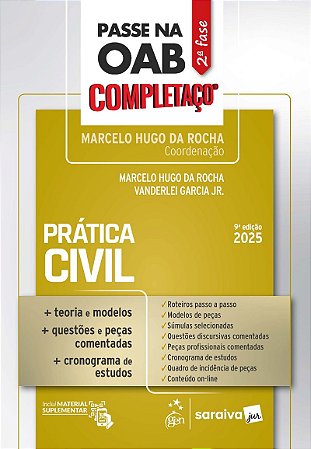 Passe Na Oab 2ª Fase - Completaço - Prática Civil - 9ª Edição 2025