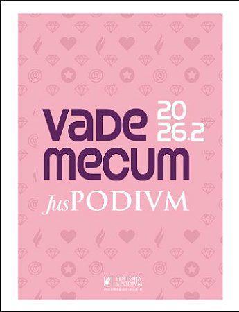 VADE MECUM JUSPODIVM TRADICIONAL CAPA ROSA