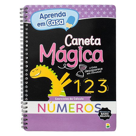 Aprenda em Casa Eu Escrevo! com Caneta Mágica: Números