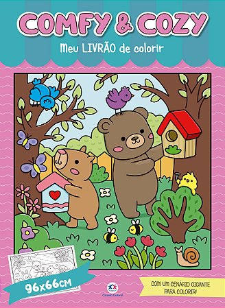 Comfy and Cozy - Meu Livrão de Colorir