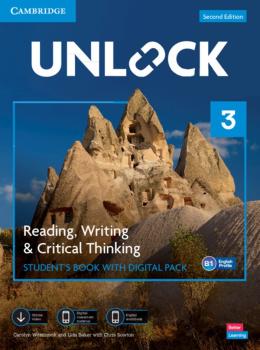 Unlock Level 3 Reading, Writing And Critical Thinking Student`s Book With Digital Pack