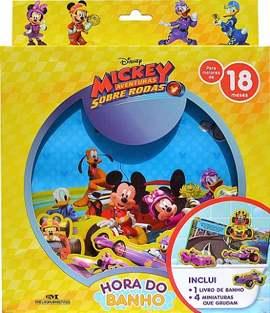 Mickey Aventura Sobre Rodas - Hora do banho