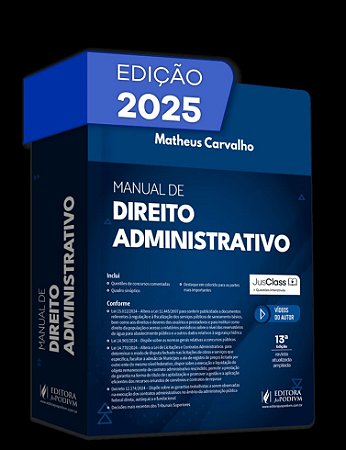 Manual de Direito Administrativo (2025)