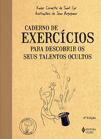 Caderno de exercícios para descobrir os seus talentos ocultos