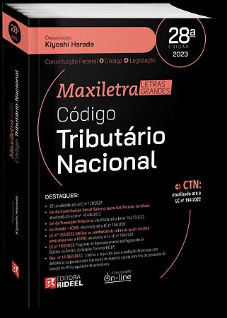 Maxiletra 2023 - Codigo Tributario Nacional 28ed.