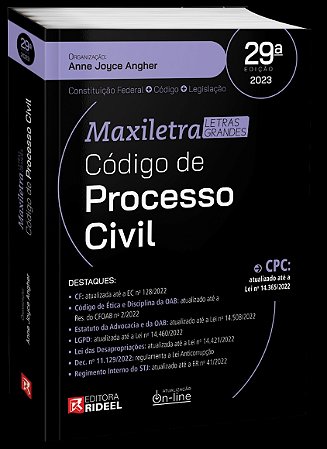 Maxiletra 2023 - Codigo de Processo Civil 29ed.