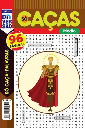 Livro Diversão Só Caça Palavras Ed 21