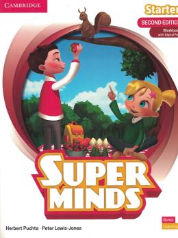 Super Minds Starter Workbook With Digital Pack - British English - 2nd Ed