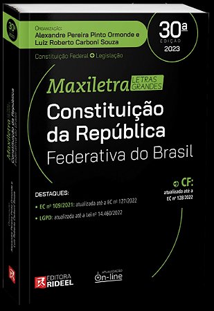 Maxiletra 2023 - Constituicao Federal 30ed.