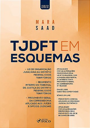 TJDFT EM ESQUEMAS - 3ª ED - 2022