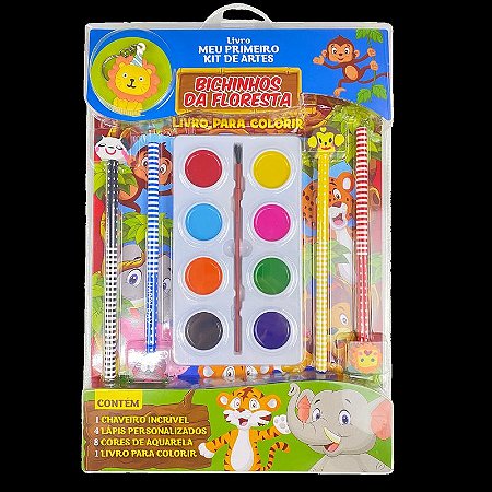 Meu Primeiro Kit de Artes - Bichinhos da Floresta