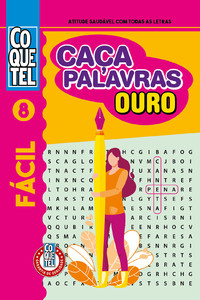 Livro Coquetel Caça-Palavras Ouro 8