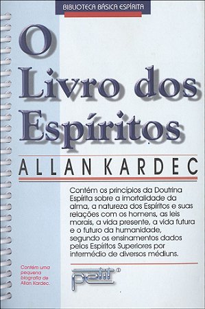 O livro dos espíritos - normal espiral