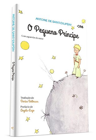 O Pequeno Príncipe - Edição de luxo: Capa dura com miolo colorido e aquarelas do autor