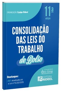 Consolidação das Leis do Trabalho - CLT de Bolso - 2026 Rideel
