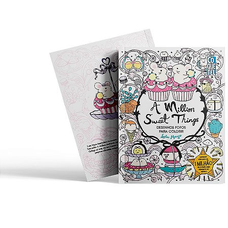 A Million Sweet Things: Desenhos Fofos para Colorir