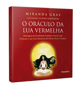 O oráculo da lua vermelha - caixa com livro + 41 cartas