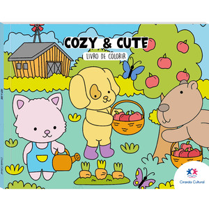 Cozy and Cute - Livro de Colorir