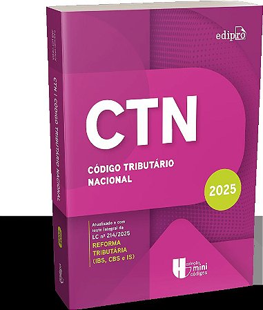 Código Tributário Nacional 2025 - Coleção MINICÓDIGOS
