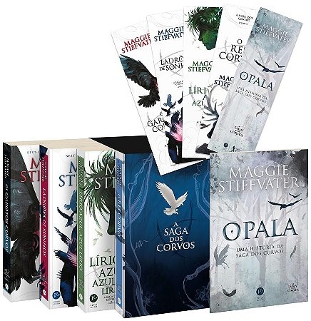 Box A Saga dos Corvos – acompanha marcadores e conto inédito