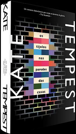 Os tijolos nas paredes das casas