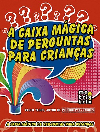 A caixa mágica de perguntas para crianças