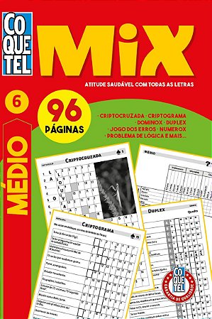 Livro Coquetel Mix 6: Nível Médio