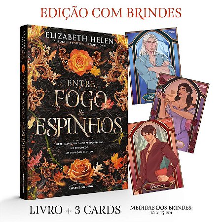 Entre fogo e espinhos - Edição com brinde (Livro 2): A romantasia 18+ que nasceu inspirada em A Bela e a Fera e é fenômeno do TikTok (Série Feras e Príncipes)