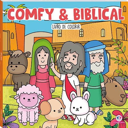 Comfy and Biblical - Livro de Colorir