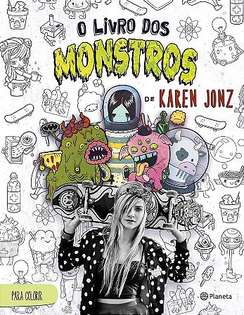 O livro dos monstros de Karen Jonz