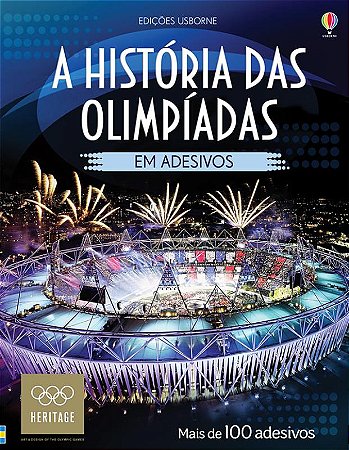 A história das olimpíadas em adesivos