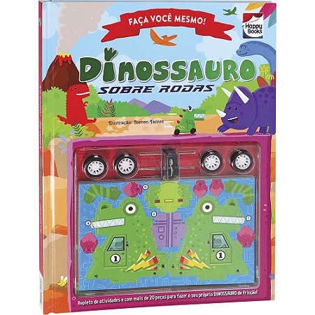 Faça você mesmo! DINOSSAURO Sobre Rodas