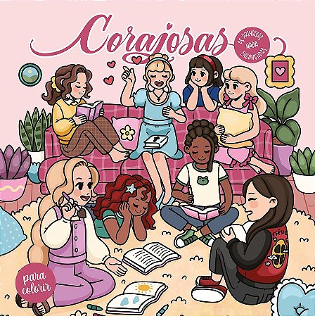Corajosas — Para colorir: As princesas nada encantadas