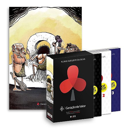 BOX GERAÇÃO DE VALOR - RODA: (volumes 1, 2, 3 + pôster exclusivo roda)