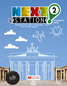 Next station 2: student''s book with workbook with bulb