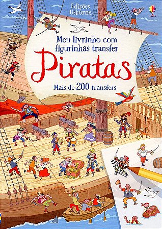 Piratas: meu livrinho com figurinhas transfer