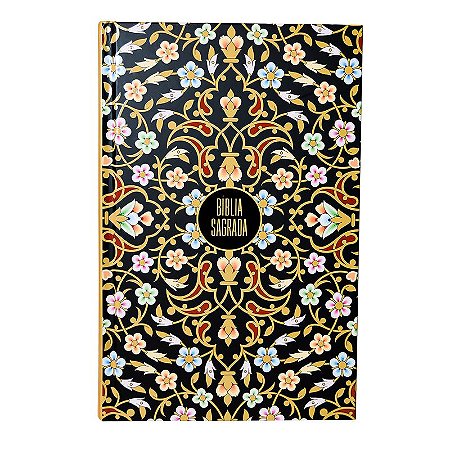 Bíblia Sagrada NVI, Econômica, Capa dura, Floral Vintage