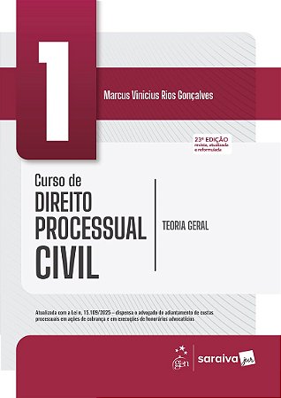 Curso de Direito Processual Civil - Teoria Geral - Vol.1 - 23ª Edição 2026