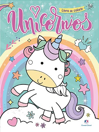 Unicórnios - Livro de colorir